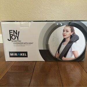 Mirakel Shiatsu Neck Massager with Heat